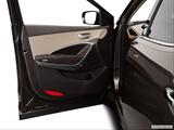  Inside of driver's side open door, window open photo